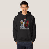 Wat de kip 126 hoodie (Voorkant volledig)