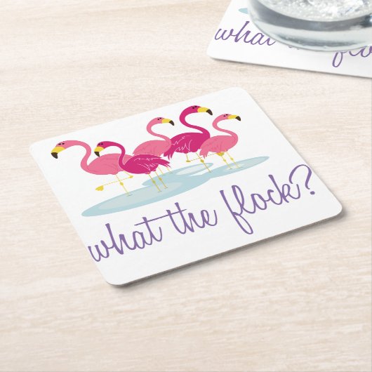 Wat de kudde kartonnen onderzetters (Schuin)