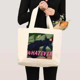 Wat de kunst ook veranderde, grappig grote tote bag