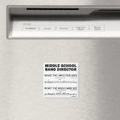 Wat de middelste school ziet magneet (Insitu (Vaatwasser))