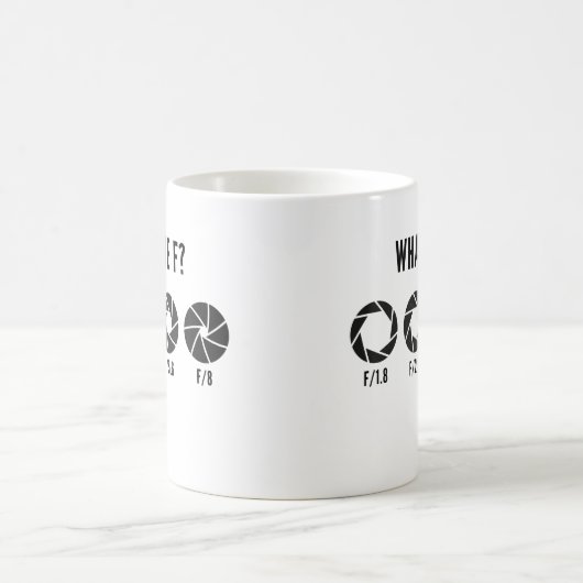 Wat de Mok van de F Photography Funny Coffee (Center)