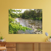 Wat de Natuur Biedt Canvas Afdruk (Insitu (Woonkamer))