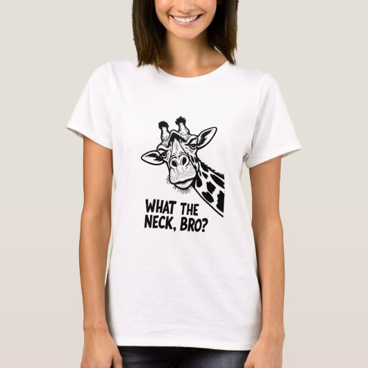 Wat De Nek, Bro? T-shirt (Voorkant)