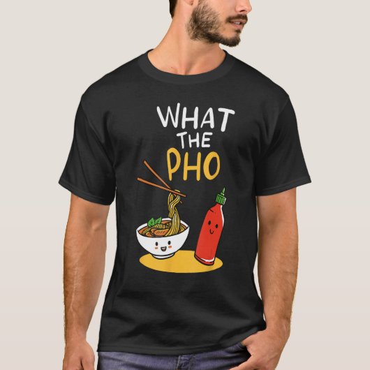 Wat de Pho Ramen Noodles T-shirt (Voorkant)