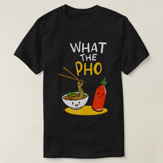 Wat de Pho Ramen Noodles T-shirt (Design voorkant)