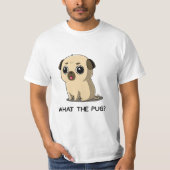 Wat de Pug T-shirt (Voorkant)