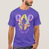 Wat de scoop Gender Reveal voor papa T-shirt (Voorkant)