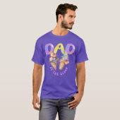 Wat de scoop Gender Reveal voor papa T-shirt (Voorkant volledig)
