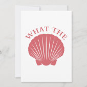 Wat de Shell Bedankkaart (Voorkant)