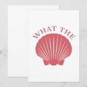 Wat de Shell Bedankkaart (Voorkant / Achterkant)