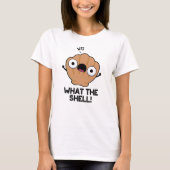 Wat de Shell Funny Zee Shell Pun T-shirt (Voorkant)