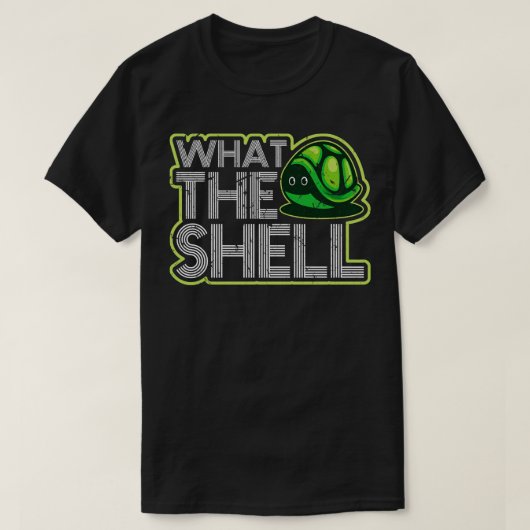 Wat de Shell Grappig Turtle Lover Gift T-shirt (Design voorkant)