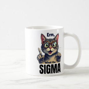 Wat de sigma grappige kat liefhebbers koffiemok