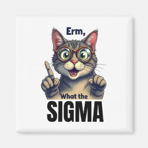 Wat de sigma grappige kat liefhebbers magneet