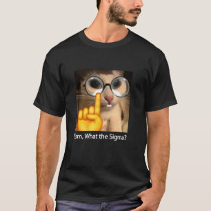 Wat de sigma kat me grappig grappig sarcastisch t-shirt