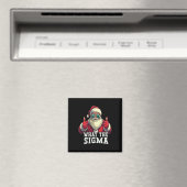 Wat de Sigma Santa Grappige Kerstmeme Xmas Riz Magneet (Insitu (Vaatwasser))