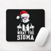 Wat de Sigma Trump Kerstman Grappige Kerstmeme XM Muismat (Met muis)