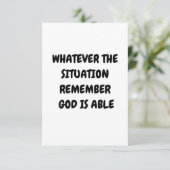 WAT DE SITUATIE OOK NOG MOGELIJK IS RSVP KAARTJE (Staand voorkant)