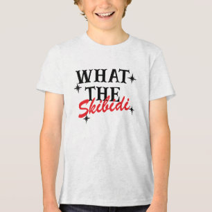 Wat de skibidi Tri-Blend shirt