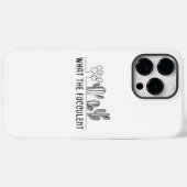 Wat de smeuïge cactus succulent lijn art meme Case-Mate iPhone case (Achterkant (horizontaal))