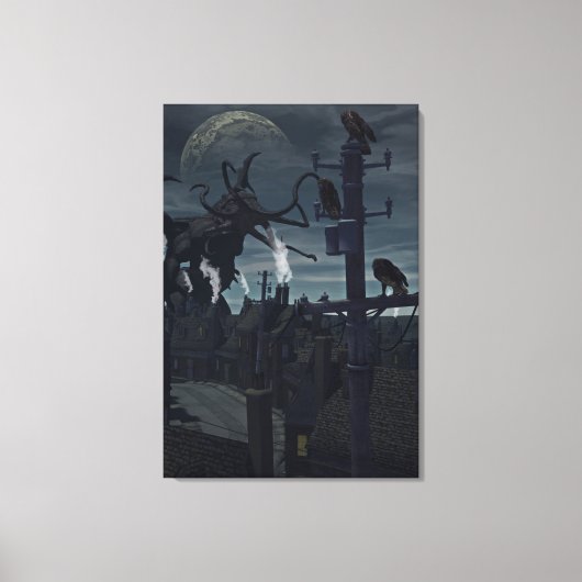 Wat de Uilen zagen Canvas Afdruk (Voorkant)