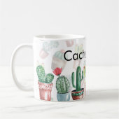 Wat de vettige Plant retro  cactus Koffiemok (Links)