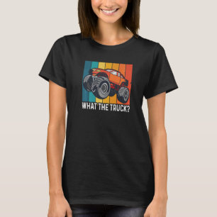 Wat de vrachtwagen voor een monsterwagen doet t-shirt