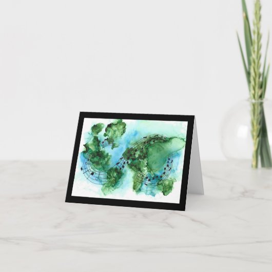 Wat de wereld nu nodig heeft is liefde sympathie K Kaart (Voorkant)