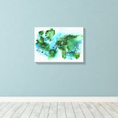 Wat de wereld nu nodig heeft, omhuld doek canvas afdruk (Insitu (Houten vloer))