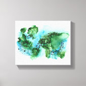 Wat de wereld nu nodig heeft, omhuld doek canvas afdruk (Voorkant)