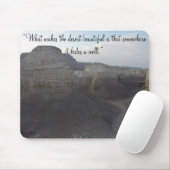 "Wat de woestijn mooi maakt, is... Muismat (Met muis)