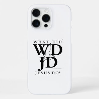 Wat deed Jezus? iPhone 16 Pro Max Hoesje