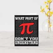 Wat deel van Don't You Understanding PI 3.14 Wisku Kaart (Gele Bloem)