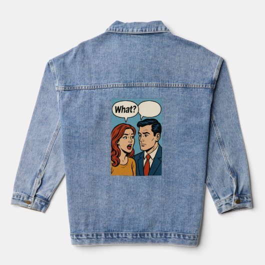wat  denim jacket (Achterkant)