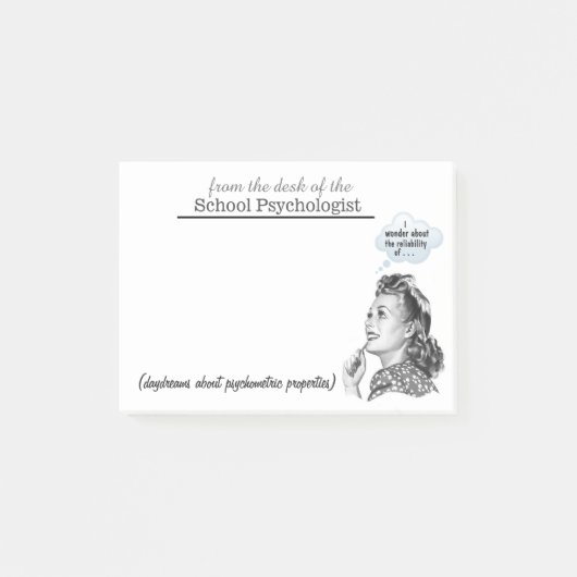 Wat denken schoolpsychologen ervan? post-it® notes (Voorkant)