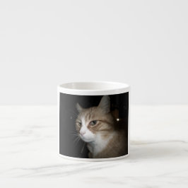 Wat denkt hij? espresso kop