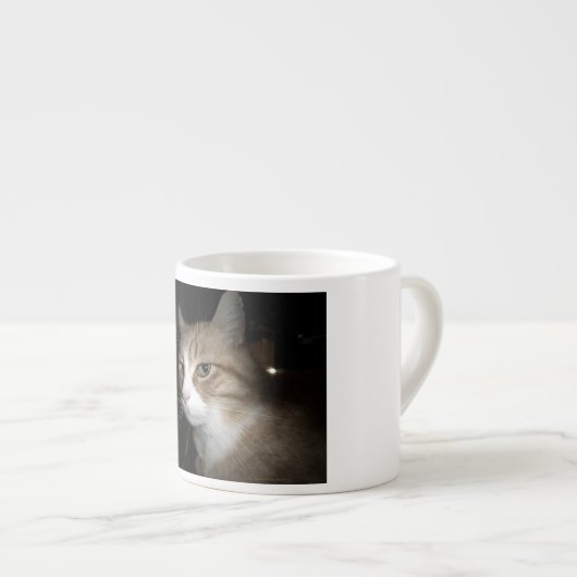 Wat denkt hij? espresso kop (Voorkant rechts)