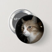 Wat denkt hij? ronde button 5,7 cm (Voorkant /achterkant)