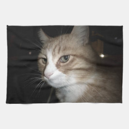 Wat denkt hij? theedoek