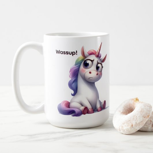 Wat doe je! koffiemok (Met donut)