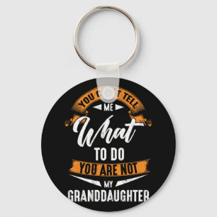 Wat doe je niet met mijn dochter? sleutelhanger