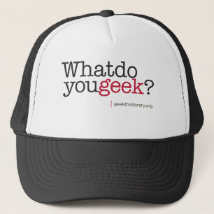 Wat doe je? trucker pet