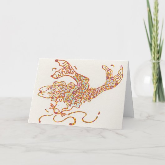 Wat doen? liefde kaart (Voorkant)