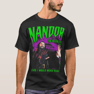 Wat doen we in de schaduw Nandor de Onafhankelijke T-shirt