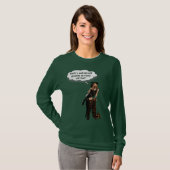 Wat doet een mooi meisje als ik op zijn plaats? t-shirt (Voorkant volledig)