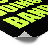 Wat doet het Football Team? School Band-Humor Poster (Hoek)