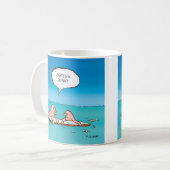 Wat doet u? Cartoon Koffiemok (Voorkant links)