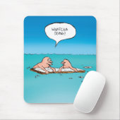 Wat doet u? Cartoon Muismat (Met muis)