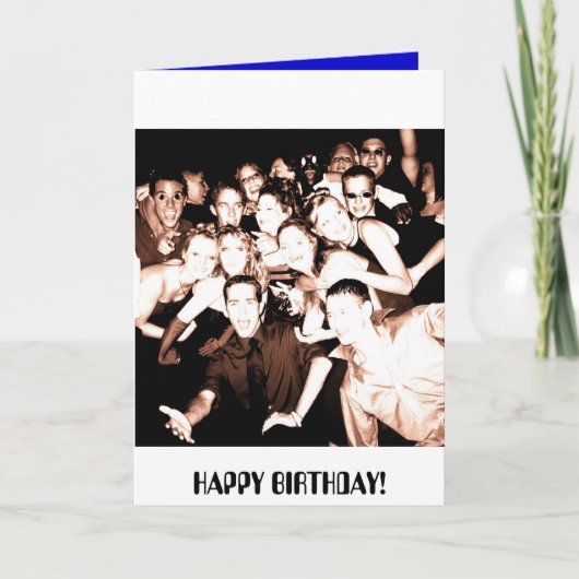 Wat doet u met uw leven? , GELUKKIGE GEBOORTE… Kaart (Voorkant)