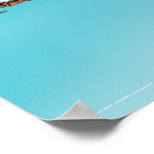 Wat doet u? Poster Cartoon (Hoek)